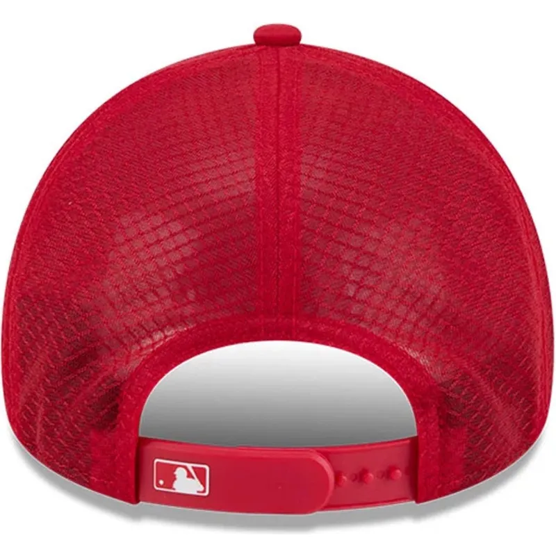 cepur-izliekta-truckeris-sarkans-snapback-9forty-apex-batting-practice-no-new-york-yankees-mlb-no-new-era