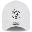 cepur-izliekta-soferis-balts-snapback-9forty-apex-batting-practice-no-new-york-yankees-mlb-no-new-era