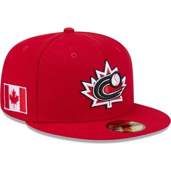 Cap plakana red ajustada 59FIFTY no World Baseball Classic no New Era
