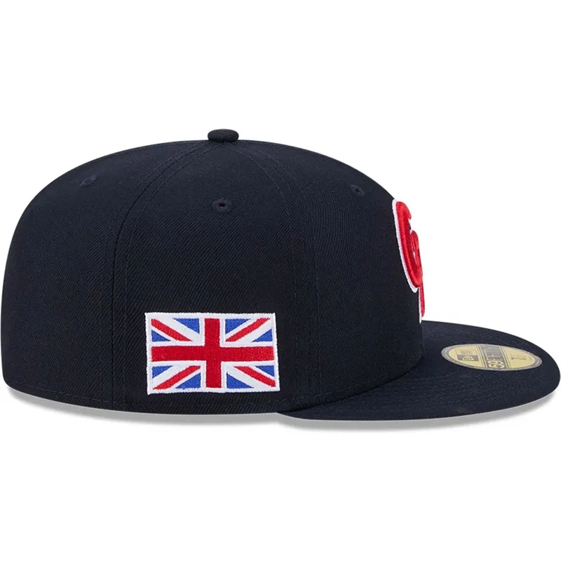 casquette-plate-bleue-marine-ajustee-59fifty-great-britain-2026-world-baseball-classic-new-era