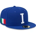 new-era-flat-brim-59fifty-italy-2026-world-baseball-classic-blue-fitted-cap