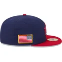 marinbla-och-rod-platt-keps-justerbar-59fifty-usa-2026-world-baseball-classic-fran-new-era