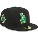 cepur-plakana-melns-pieguloss-59fifty-saint-patrick-s-day-no-los-angeles-dodgers-mlb-no-new-era