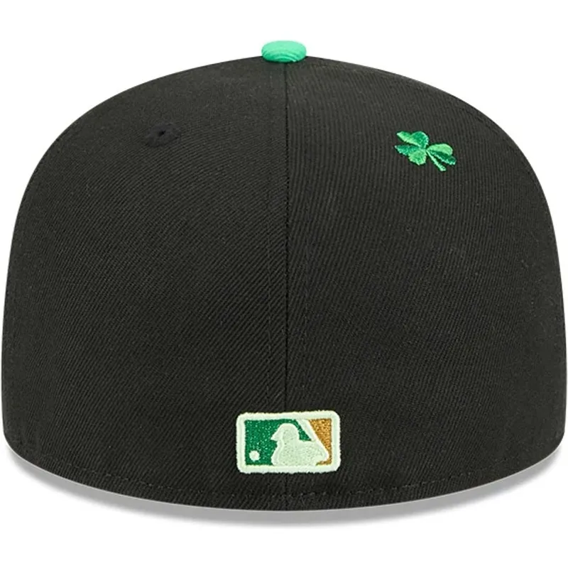 cepur-plakana-melns-pieguloss-59fifty-saint-patrick-s-day-no-los-angeles-dodgers-mlb-no-new-era