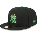 gorra-plana-negra-ajustada-59fifty-saint-patrick-s-day-de-new-york-yankees-mlb-de-new-era