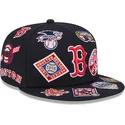 casquette-plate-bleue-marine-ajustee-59fifty-all-over-boston-red-sox-mlb-new-era