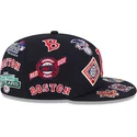 casquette-plate-bleue-marine-ajustee-59fifty-all-over-boston-red-sox-mlb-new-era