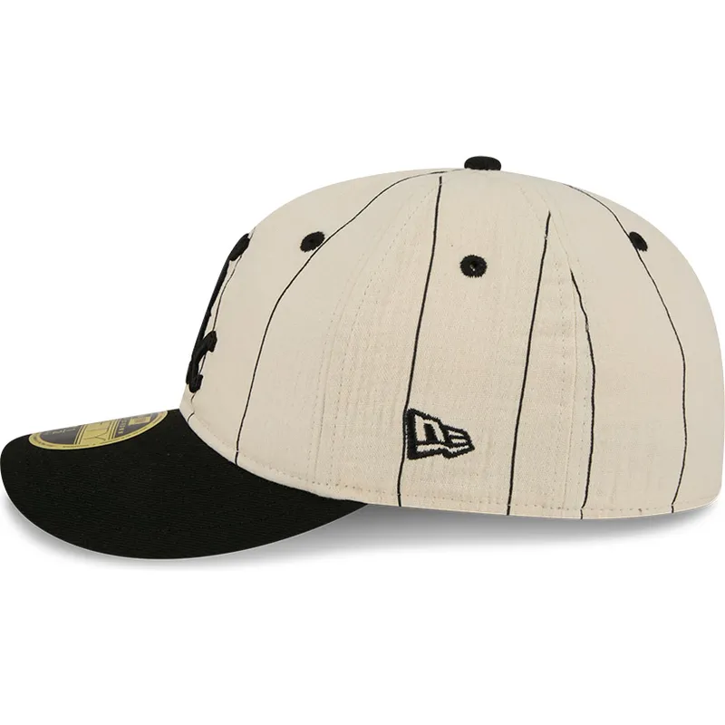 plaska-czapka-bezowa-dopasowana-59fifty-retro-crown-linen-chicago-white-sox-mlb-new-era