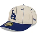 cap-izliekta-beige-ajustada-59fifty-retro-crown-linen-no-los-angeles-dodgers-mlb-no-new-era