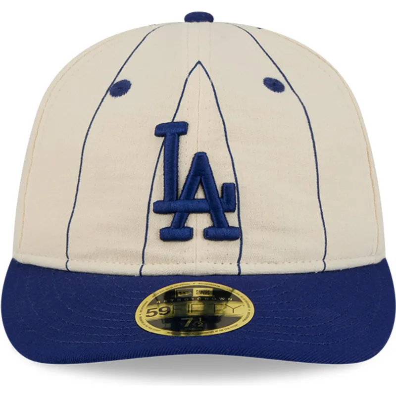 cap-izliekta-beige-ajustada-59fifty-retro-crown-linen-no-los-angeles-dodgers-mlb-no-new-era