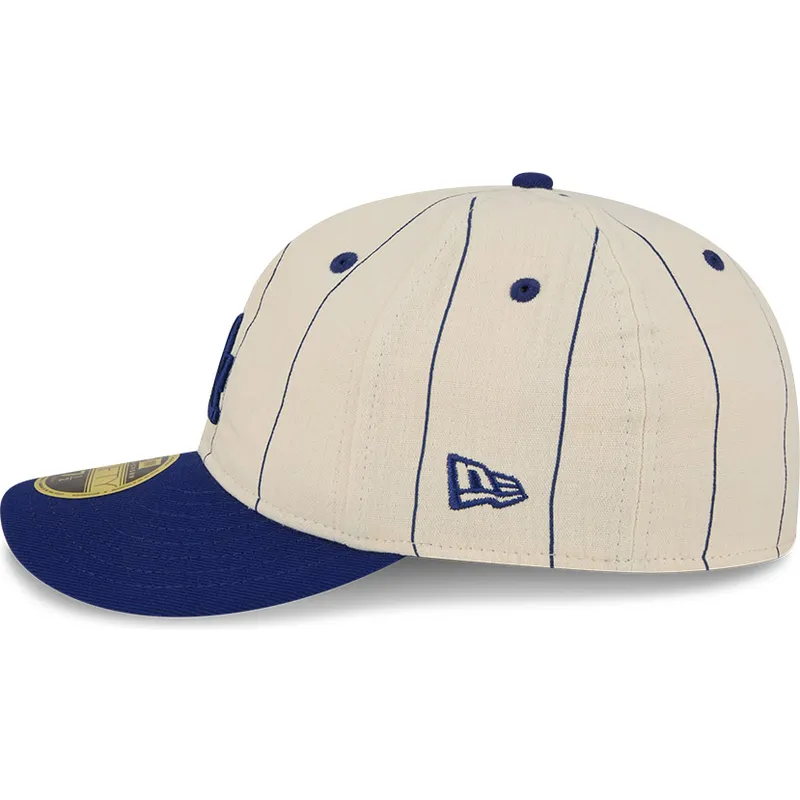 cepur-izliekta-bess-pieguloss-59fifty-retro-crown-linen-no-los-angeles-dodgers-mlb-no-new-era