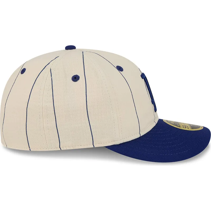 cap-izliekta-beige-ajustada-59fifty-retro-crown-linen-no-los-angeles-dodgers-mlb-no-new-era