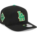 new-era-curved-brim-19twenty-saint-patrick-s-day-los-angeles-dodgers-mlb-black-snapback-cap