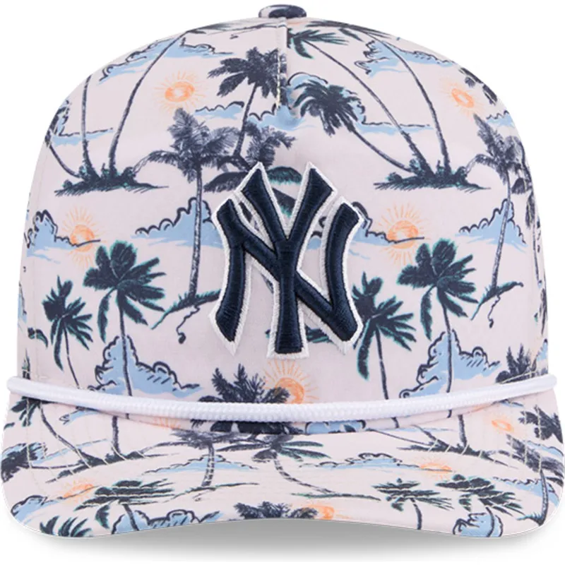 cap-izliekta-multicolor-snapback-19twenty-printed-tropical-no-new-york-yankees-mlb-no-new-era