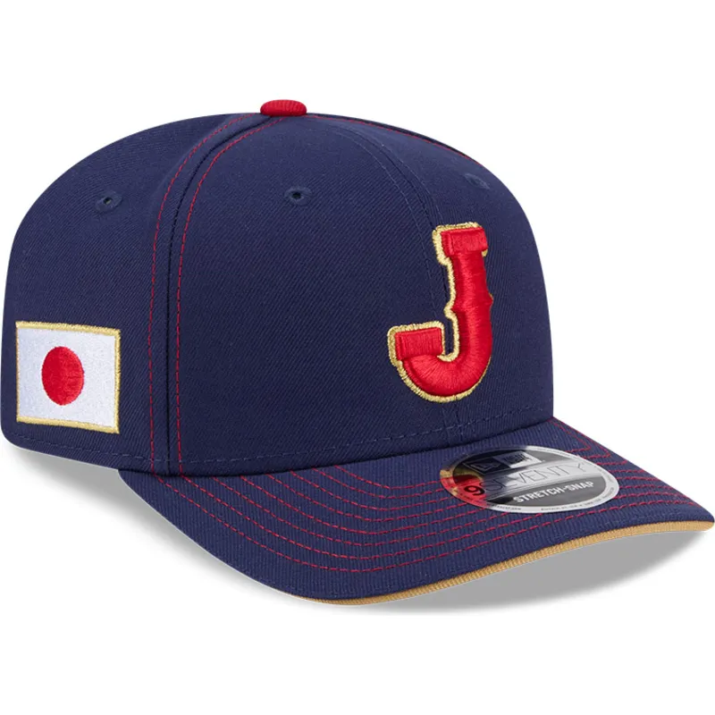 cepur-izliekta-tumsi-zils-snapback-9seventy-stretch-snap-japan-2026-world-baseball-classic-no-world-baseball-classic-no-new-era