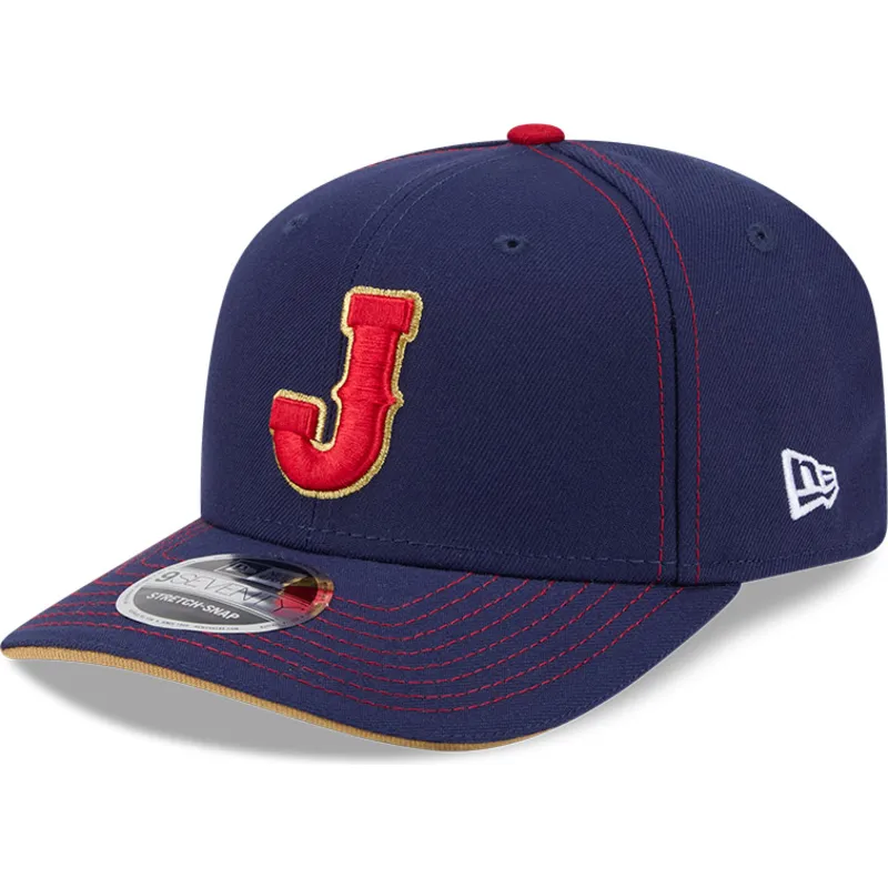 cepur-izliekta-tumsi-zils-snapback-9seventy-stretch-snap-japan-2026-world-baseball-classic-no-world-baseball-classic-no-new-era