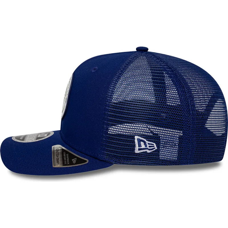 cepur-izliekta-truckeris-zils-snapback-9seventy-stretch-snap-circle-spring-training-no-los-angeles-dodgers-mlb-no-new-era