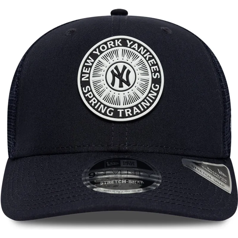 cepur-izliekta-truckeris-tumsi-zils-snapback-9seventy-stretch-snap-circle-spring-training-no-new-york-yankees-mlb-no-new-era