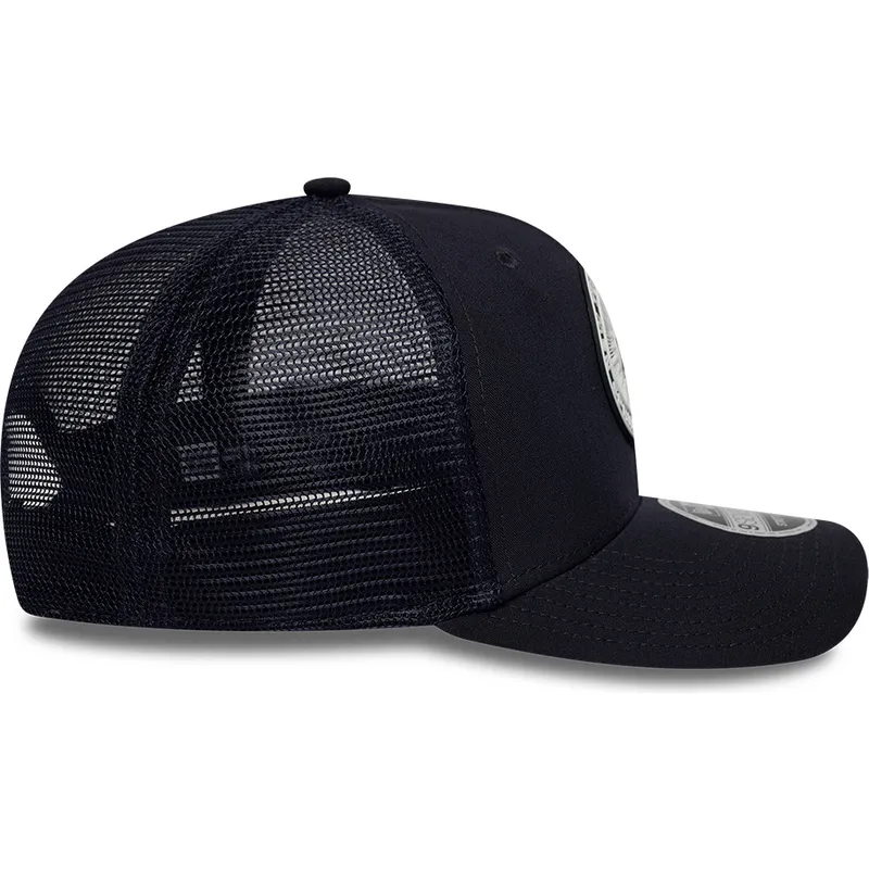 morkbla-trucker-keps-9seventy-stretch-snap-circle-spring-training-fran-new-york-yankees-mlb-av-new-era