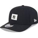 new-era-curved-brim-9seventy-stretch-snap-clubhouse-new-york-yankees-mlb-navy-blue-snapback-cap