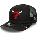 cepur-izliekta-truckeris-melns-snapback-9seventy-stretch-snap-eg-no-chicago-bulls-nba-no-new-era
