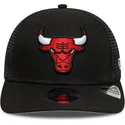 cepur-izliekta-truckeris-melns-snapback-9seventy-stretch-snap-eg-no-chicago-bulls-nba-no-new-era