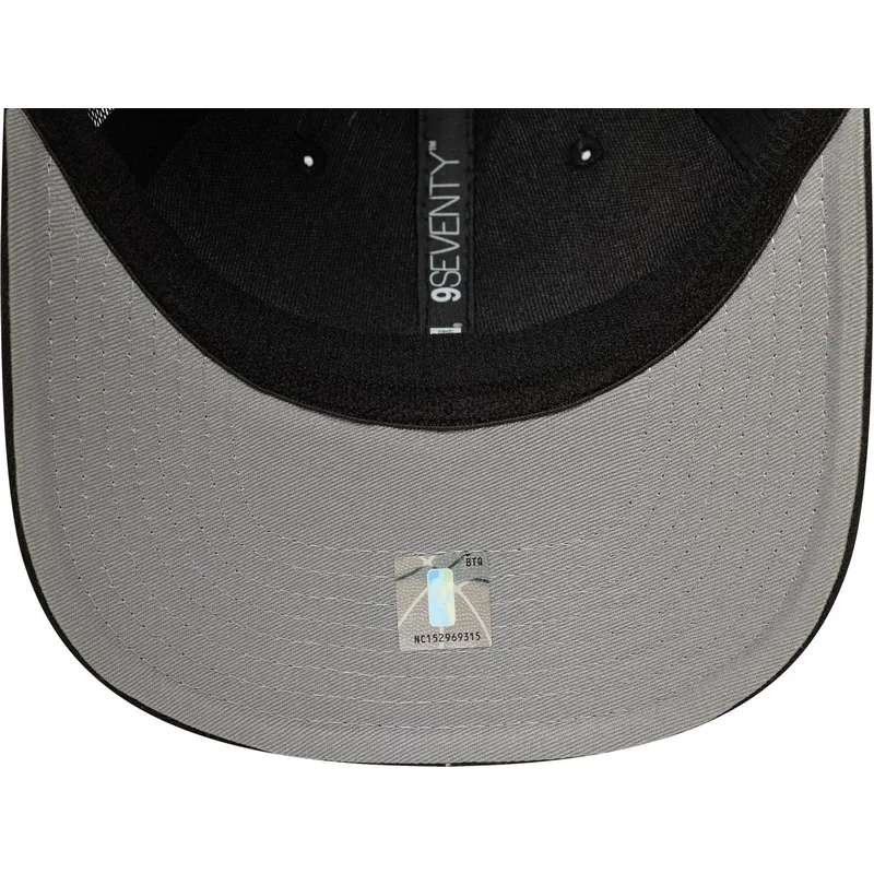 cepur-izliekta-truckeris-melns-snapback-9seventy-stretch-snap-eg-no-chicago-bulls-nba-no-new-era