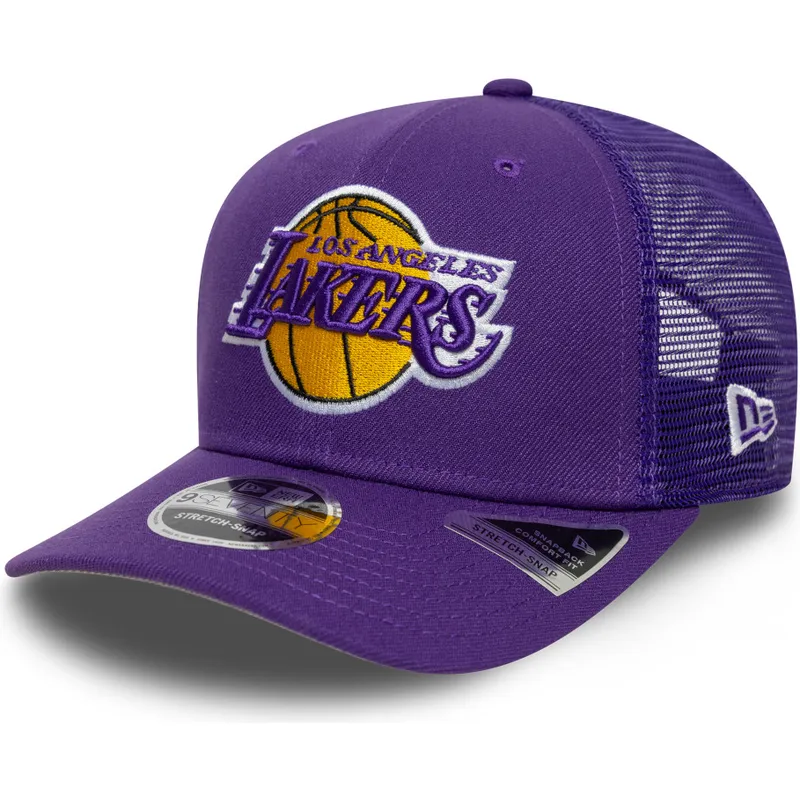 cepur-izliekta-truckeris-violets-snapback-9seventy-stretch-snap-eg-no-los-angeles-lakers-nba-no-new-era