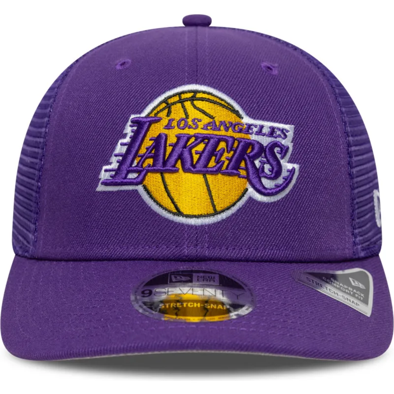 cepur-izliekta-truckeris-violets-snapback-9seventy-stretch-snap-eg-no-los-angeles-lakers-nba-no-new-era