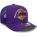 cepur-izliekta-truckeris-violets-snapback-9seventy-stretch-snap-eg-no-los-angeles-lakers-nba-no-new-era