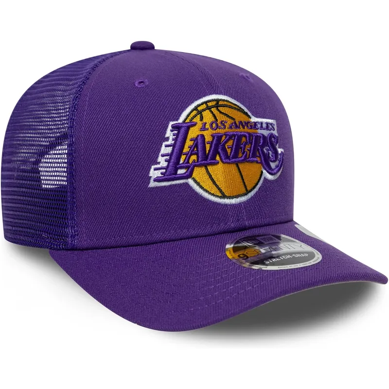 cepur-izliekta-truckeris-violets-snapback-9seventy-stretch-snap-eg-no-los-angeles-lakers-nba-no-new-era