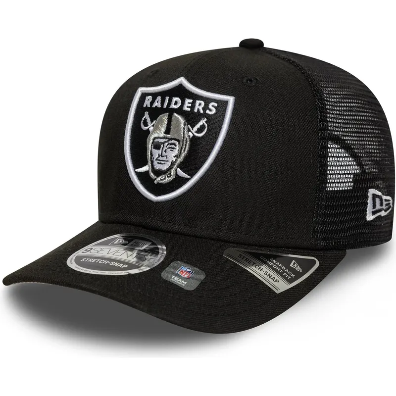 casquette-trucker-noire-9seventy-stretch-snap-eg-las-vegas-raiders-nhl-new-era