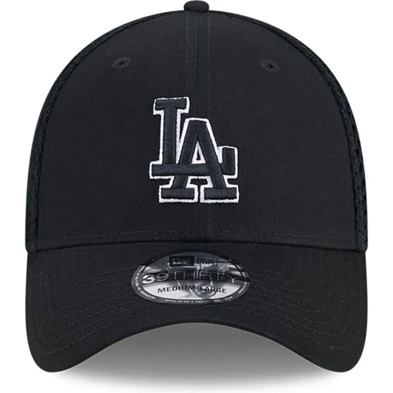 cepur-izliekta-truckeris-melns-pieguloss-39thirty-evergreen-neo-no-los-angeles-dodgers-mlb-no-new-era