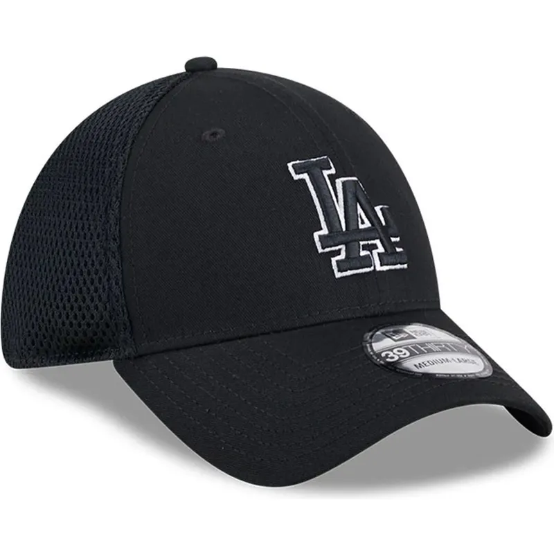 cepur-izliekta-truckeris-melns-pieguloss-39thirty-evergreen-neo-no-los-angeles-dodgers-mlb-no-new-era