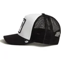 gorra-trucker-blanca-y-negra-gallo-cock-rooster-the-farm-de-goorin-bros