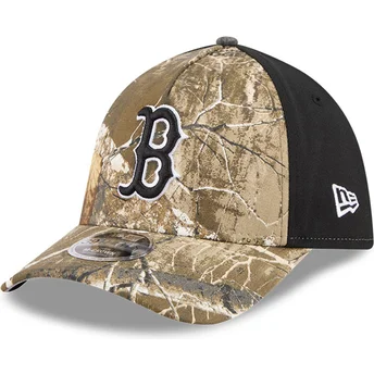 Cepur izliekta maskēšanas pieguļošs 39THIRTY M-Crown A Frame Realtree no Boston Red Sox MLB no New Era