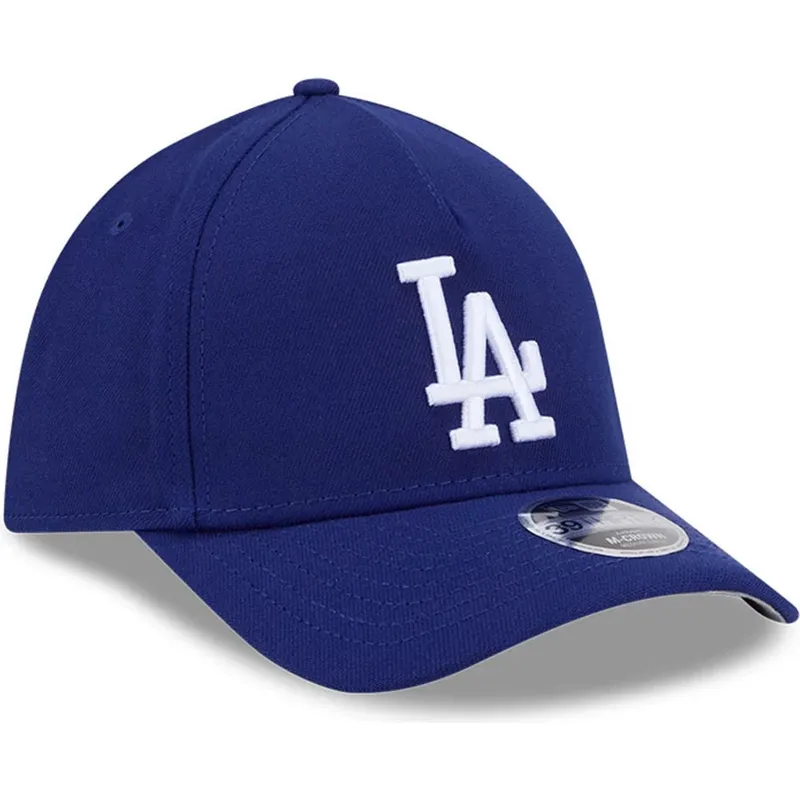 cap-izliekta-blue-ajustada-39thirty-m-crown-a-frame-no-los-angeles-dodgers-mlb-no-new-era