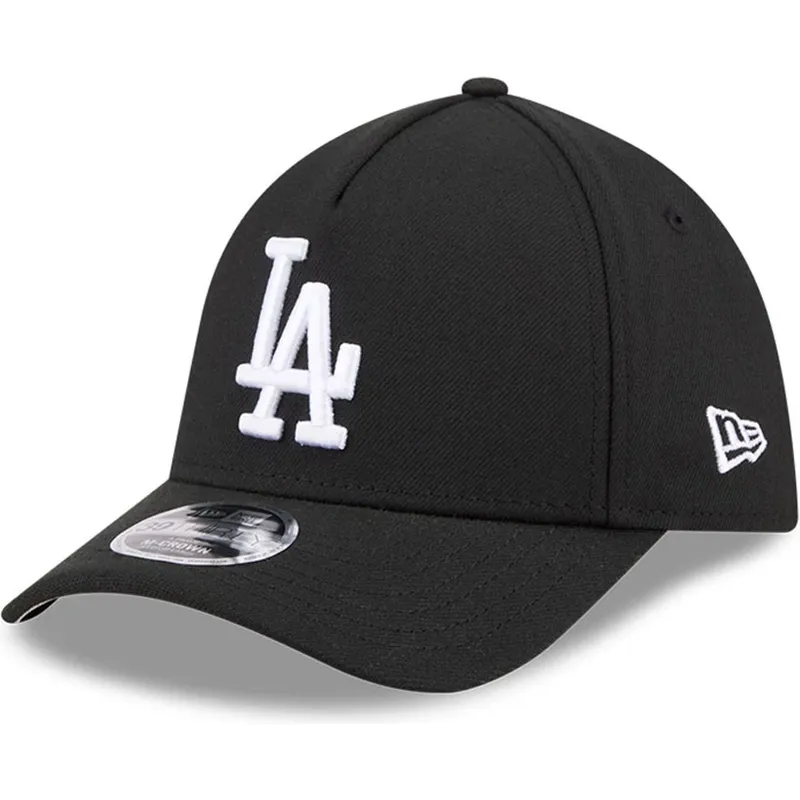 cap-izliekta-black-ajustada-39thirty-m-crown-a-frame-no-los-angeles-dodgers-mlb-no-new-era