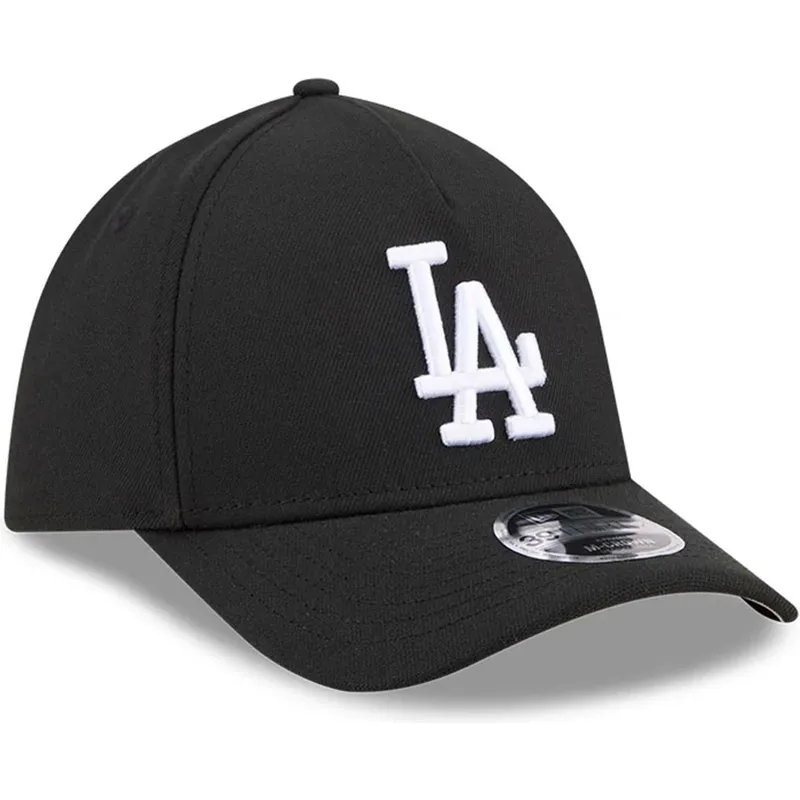 cap-izliekta-black-ajustada-39thirty-m-crown-a-frame-no-los-angeles-dodgers-mlb-no-new-era