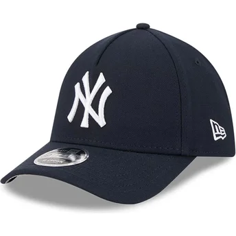 Cepur izliekta tumši zils pieguļošs 39THIRTY M-Crown A Frame no New York Yankees MLB no New Era