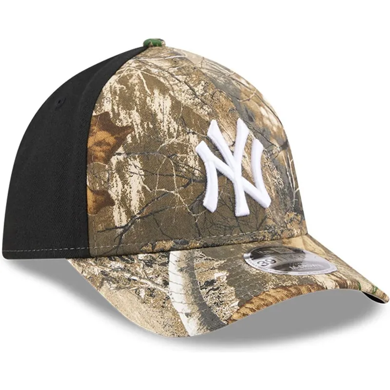 cap-izliekta-camouflage-ajustada-39thirty-m-crown-a-frame-realtree-no-new-york-yankees-mlb-no-new-era