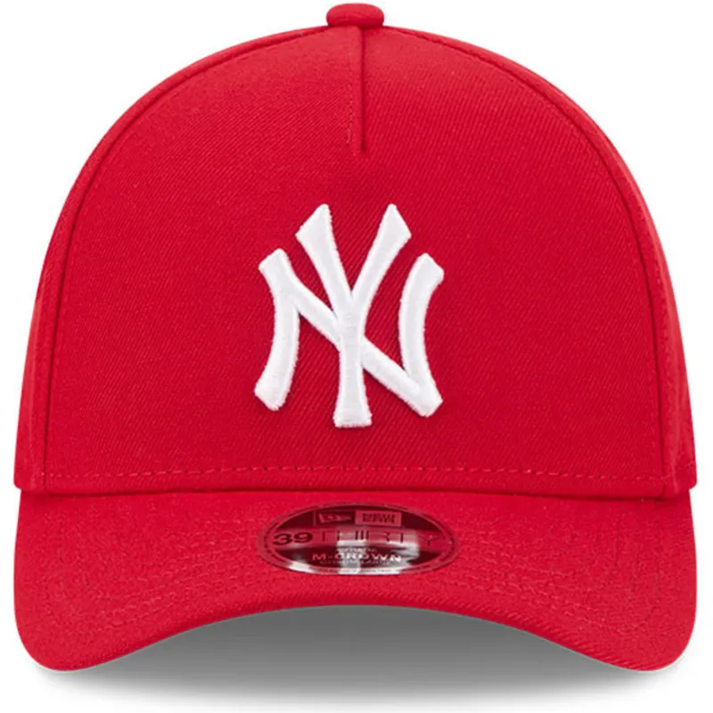 cap-izliekta-red-ajustada-39thirty-m-crown-a-frame-no-new-york-yankees-mlb-no-new-era