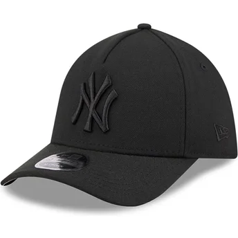 Casquette courbée noire ajustée avec logo noir 39THIRTY M-Crown A Frame New York Yankees MLB New Era