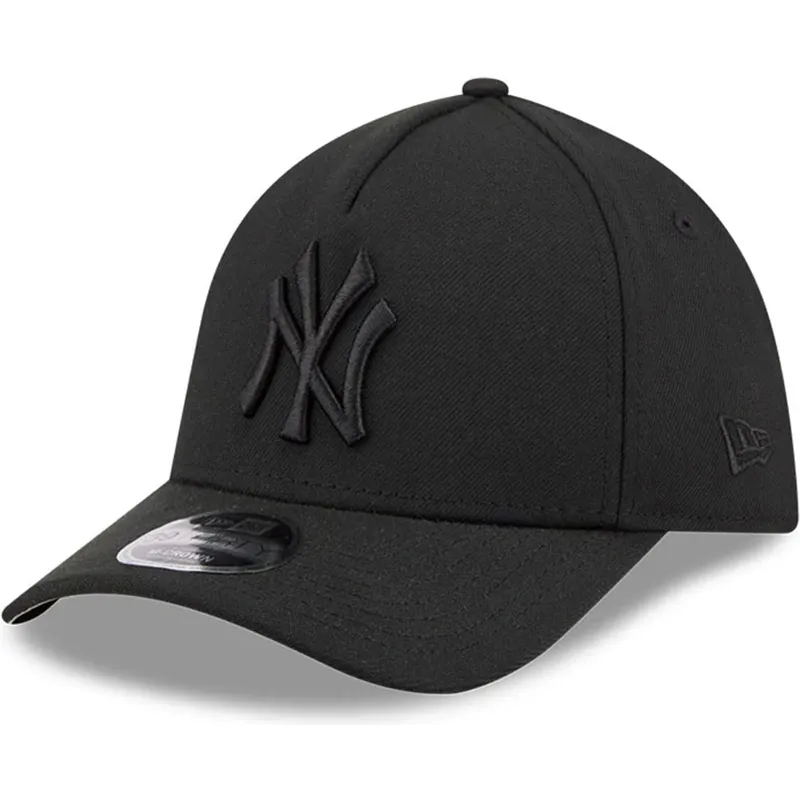 gorra-curva-negra-ajustada-con-logo-negro-39thirty-m-crown-a-frame-de-new-york-yankees-mlb-de-new-era