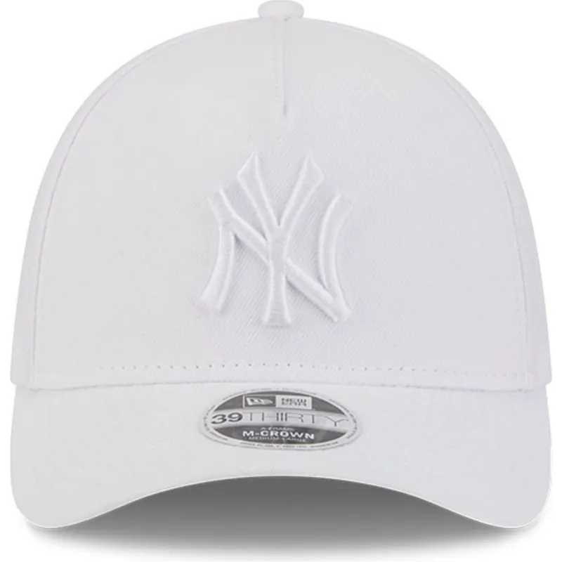 cepur-izliekta-balts-pieguloss-39thirty-m-crown-a-frame-no-new-york-yankees-mlb-no-new-era