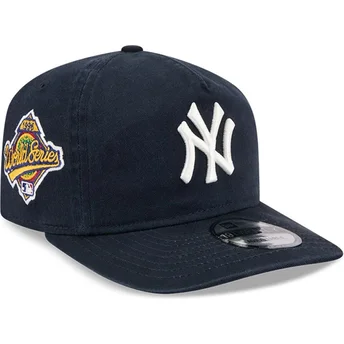 Cepur izliekta tumši zils snapback 19TWENTY Champion no New York Yankees MLB no New Era