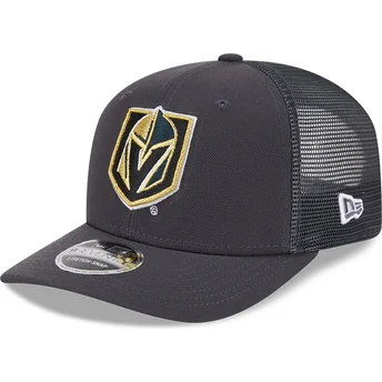Cepur izliekta truckeris pelēks snapback 9SEVENTY Stretch Snap Evergreen no Vegas Golden Knights NHL no New Era