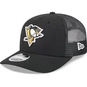 cap-izliekta-black-snapback-9seventy-stretch-snap-evergreen-no-pittsburgh-penguins-nhl-no-new-era