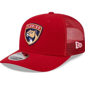 Cap izliekta red snapback 9SEVENTY Stretch Snap Evergreen no Florida Panthers NHL no New Era
