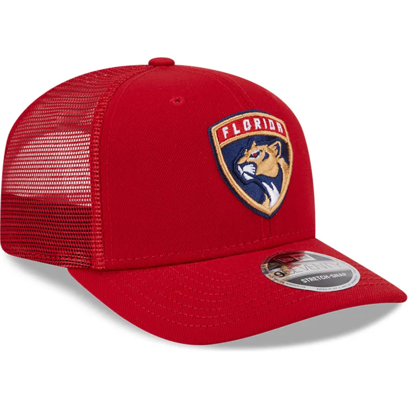 cap-izliekta-red-snapback-9seventy-stretch-snap-evergreen-no-florida-panthers-nhl-no-new-era